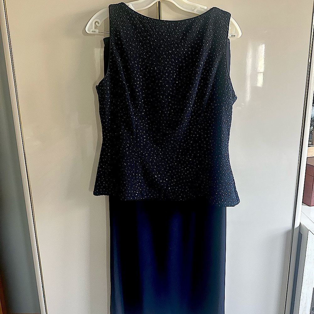 David Warren New York Navy 2 pc Dress